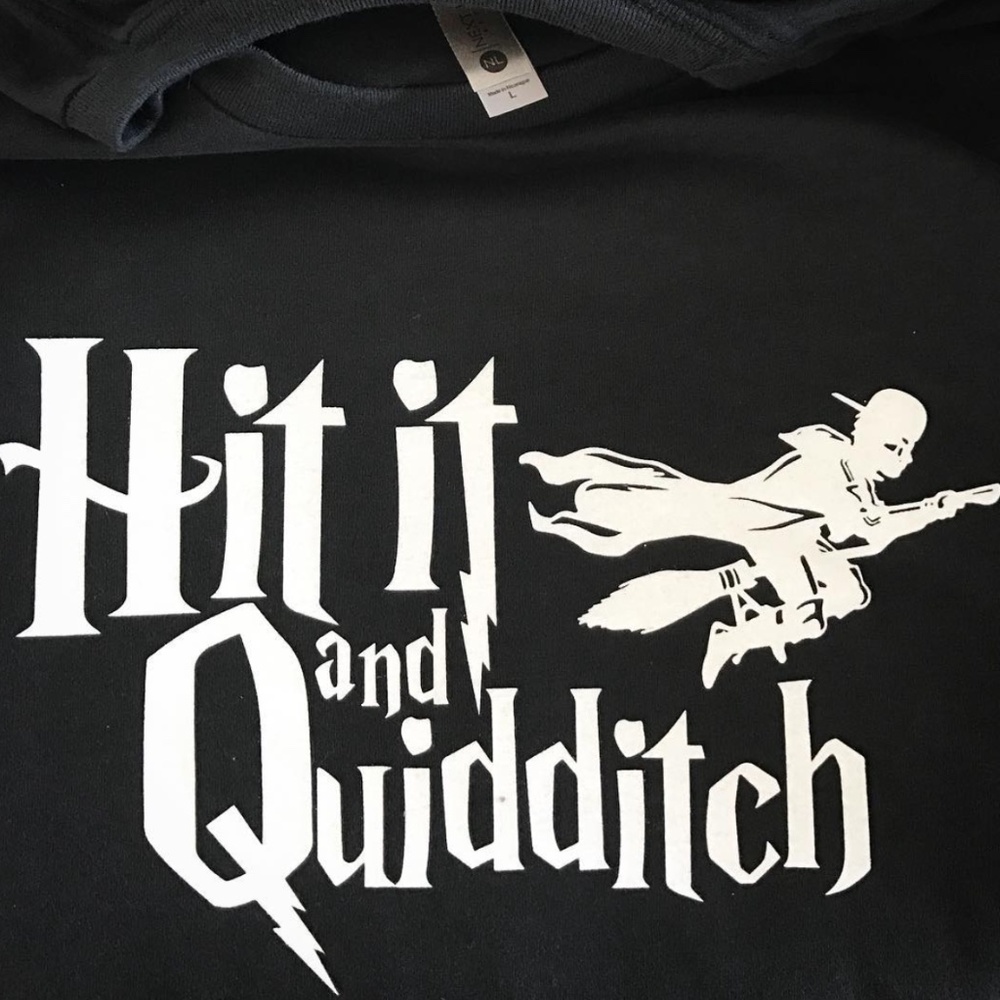 Hit It and Quidditch Tee - Unisex - Picture 3 of 3
